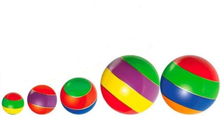 Купить Мячи резиновые (комплект из 5 мячей различного диаметра) в Вятскиеполянах 